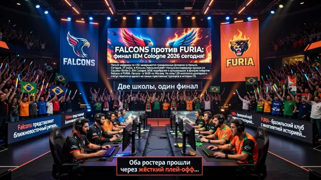 Falcons против FURIA: финал IEM Cologne 2026 сегодня!