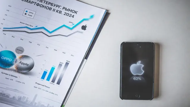 OPPO рвёт рынок Петербурга. Apple не сдаётся!